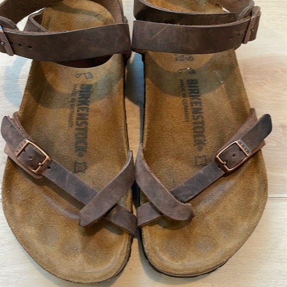 BIRKENSTOCK Yara  habana oiled Leather Sandal - Picture 5 of 10